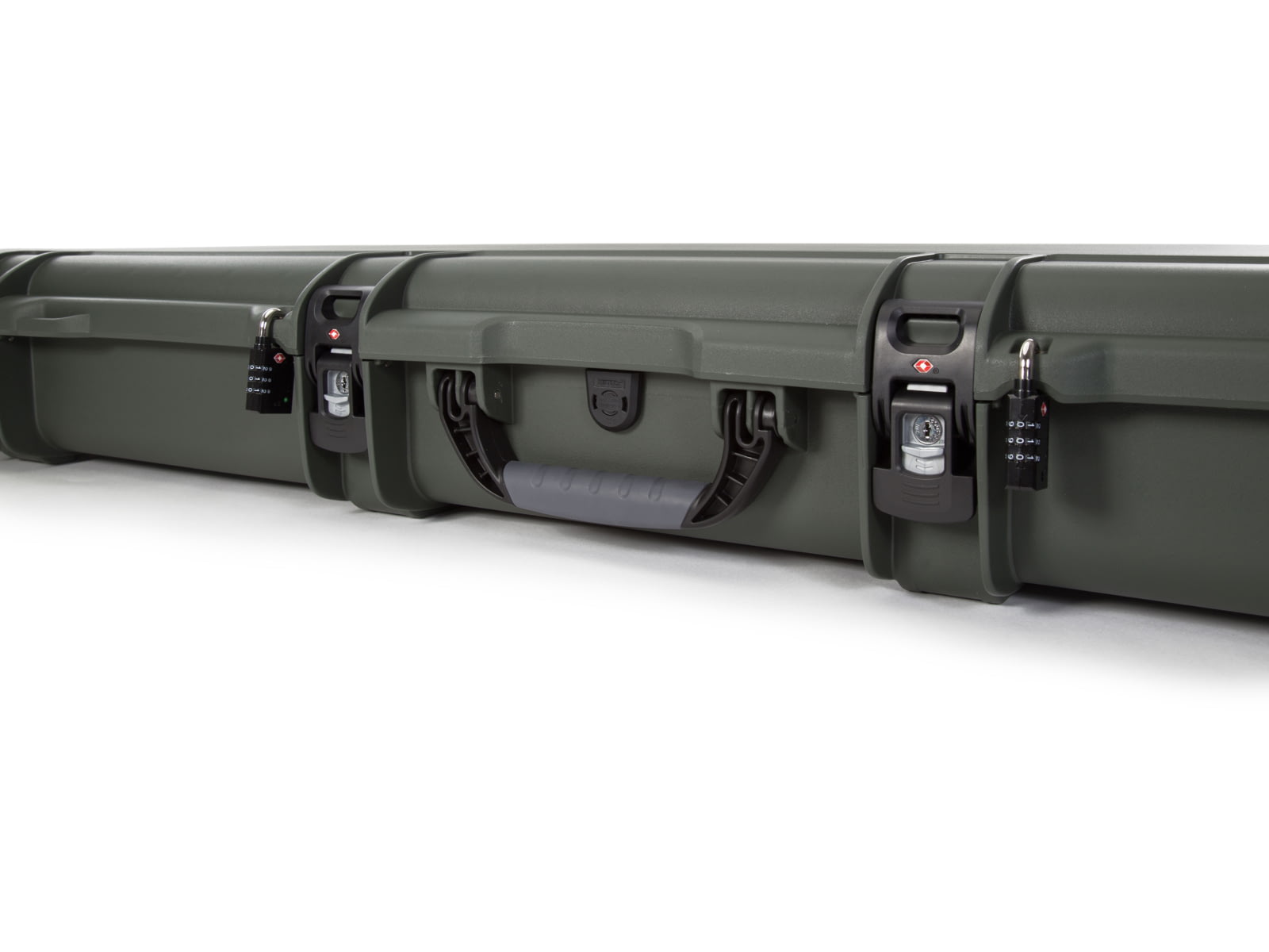 Nanuk 995 Protective Case w/ Cubed Foam Olive Long