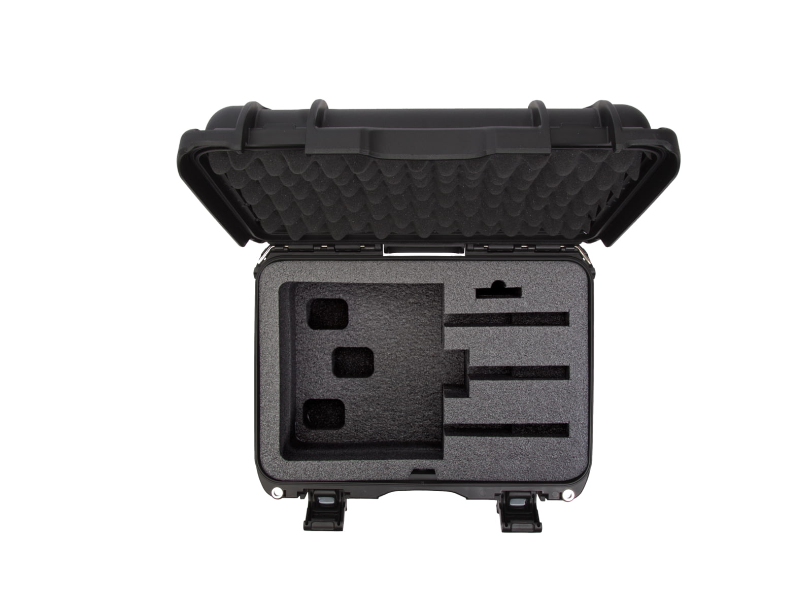 Nanuk 918 3 Up Revolver Case w/Foam Insert Black Medium