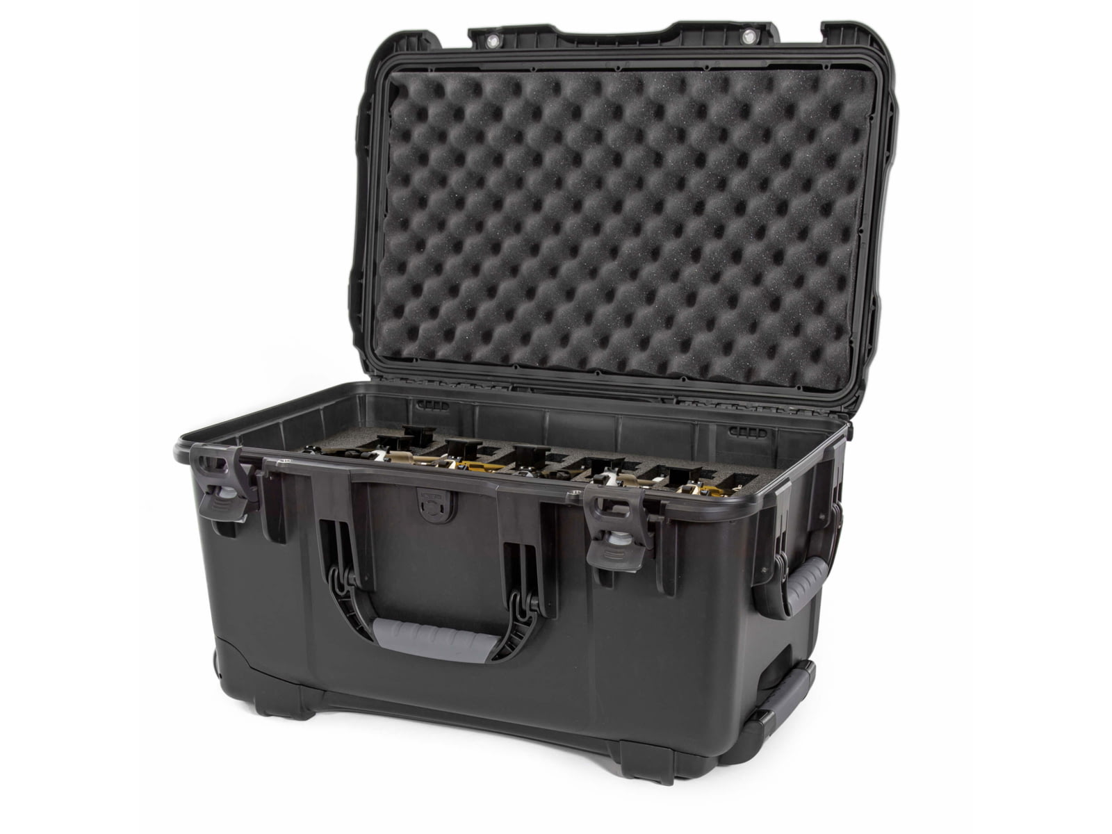 Nanuk 938 6 Up Gun Case w/ Foam Black Large