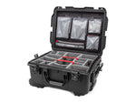 Nanuk 955 Pro Photo Camera Case Kit w/Lid Organizer / Padded Divider Black Large 955S-060BK-0A0
