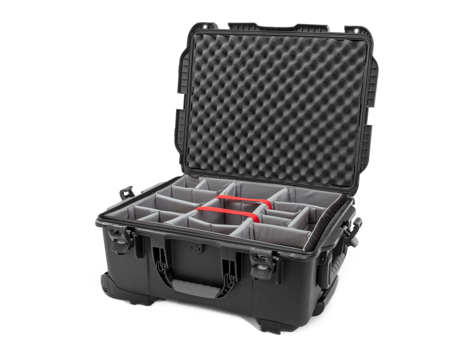 Nanuk 955 Protective Case w/Padded Divider Black Large 955S-020BK-0A0