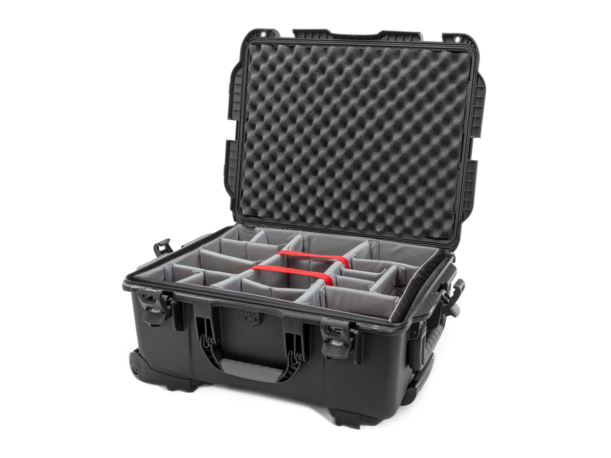 Nanuk 955 Protective Case w/Padded Divider Black Large 955S-020BK-0A0