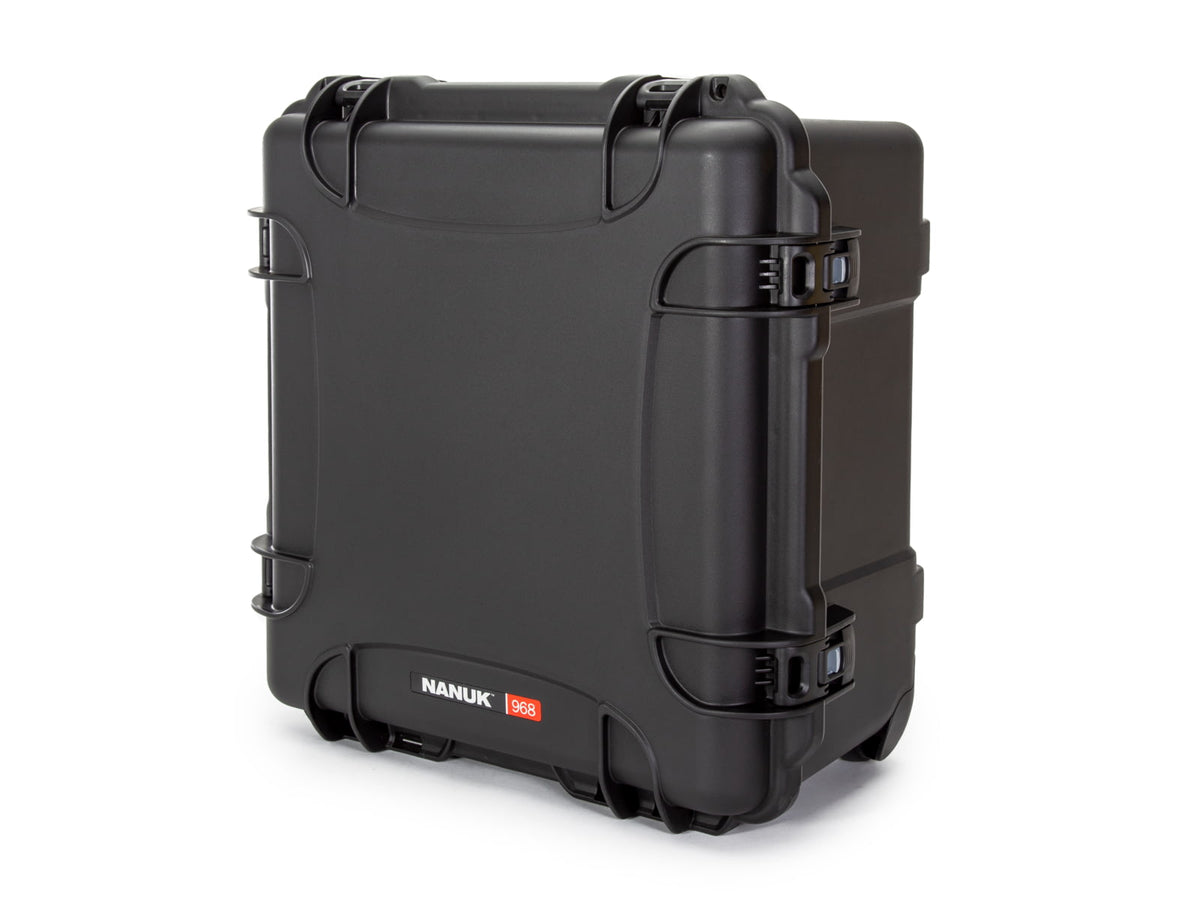 Nanuk 968 Hard Plastic Case Black Large 968S-000BK-0A0