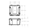 Nanuk 970 Protective Case w/ Cubed Foam Black Large 970S-010BK-0A0
