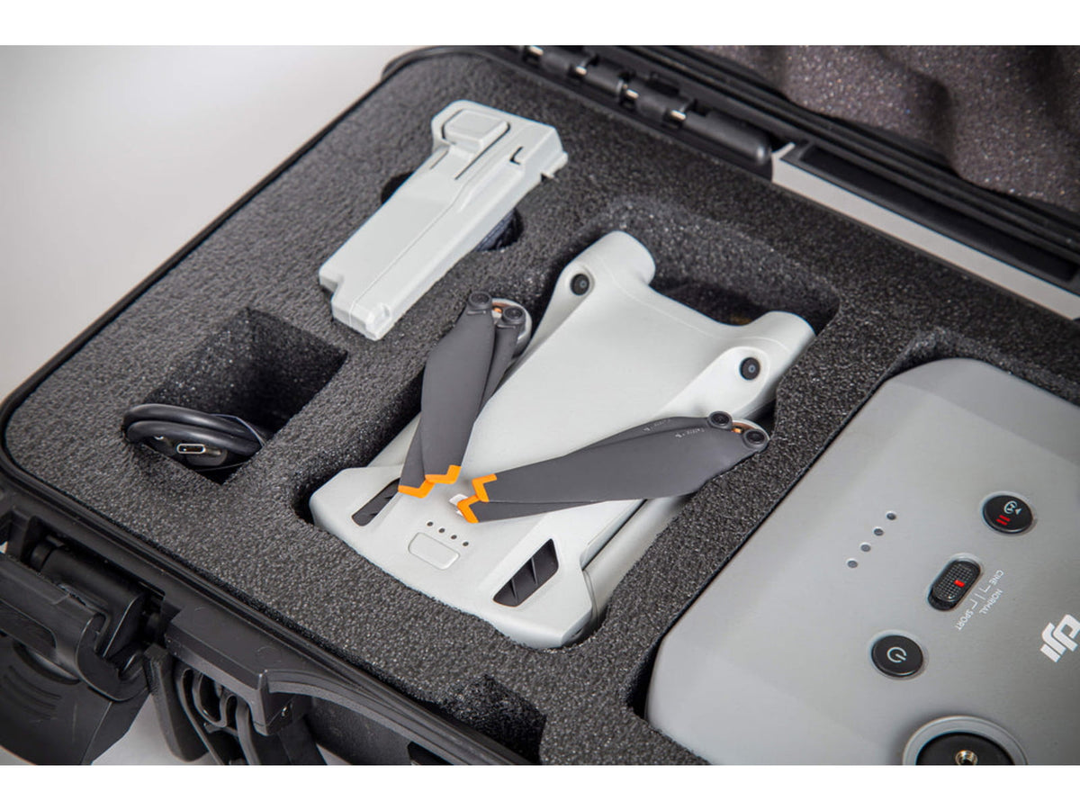 Nanuk 909 DJI Mini 3 Pro Case w/ Foam Black Small 909S-080BK-0A0-C0598