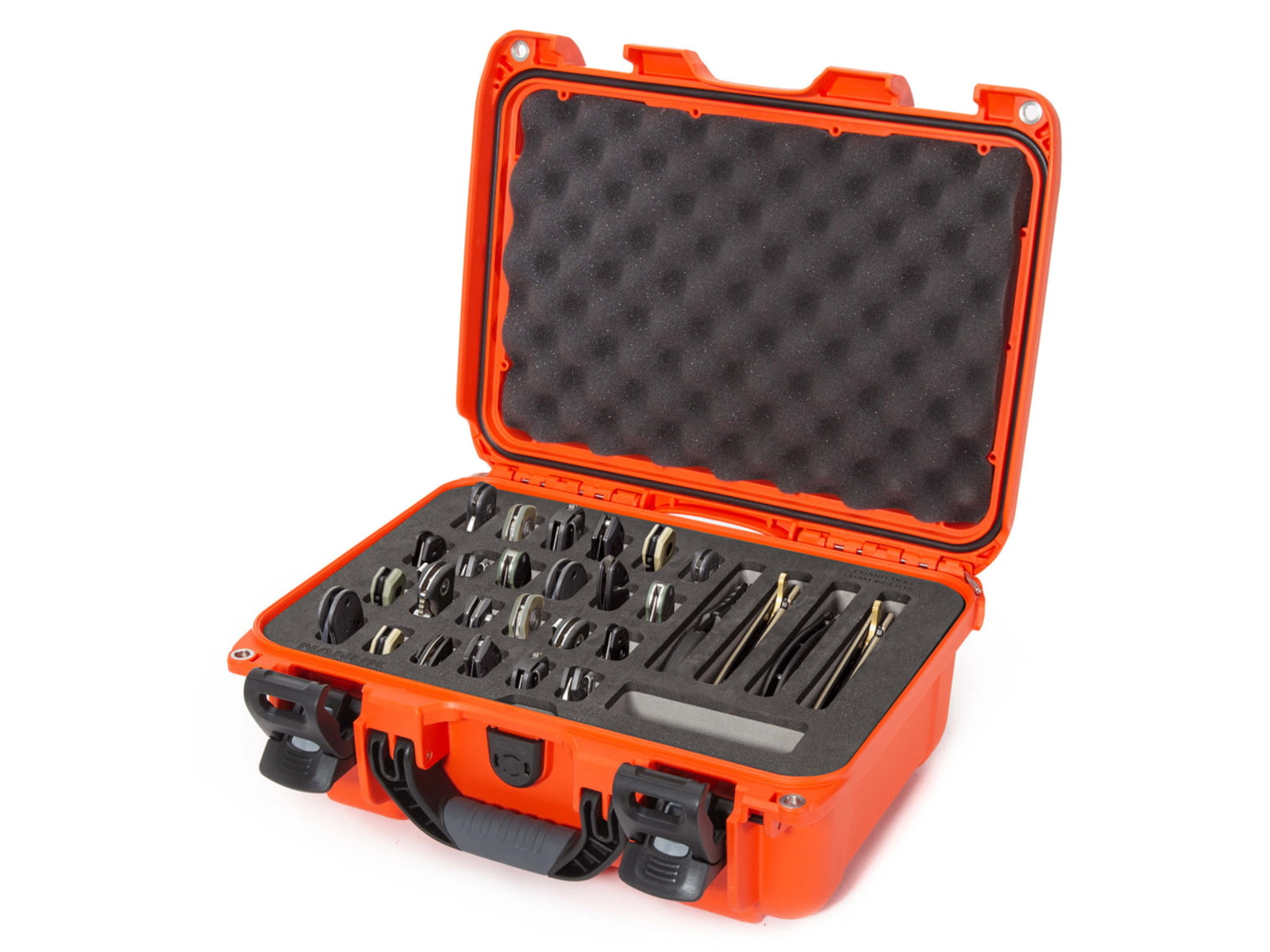 Nanuk 915 Case w/ Foam 28 Knives Orange Medium