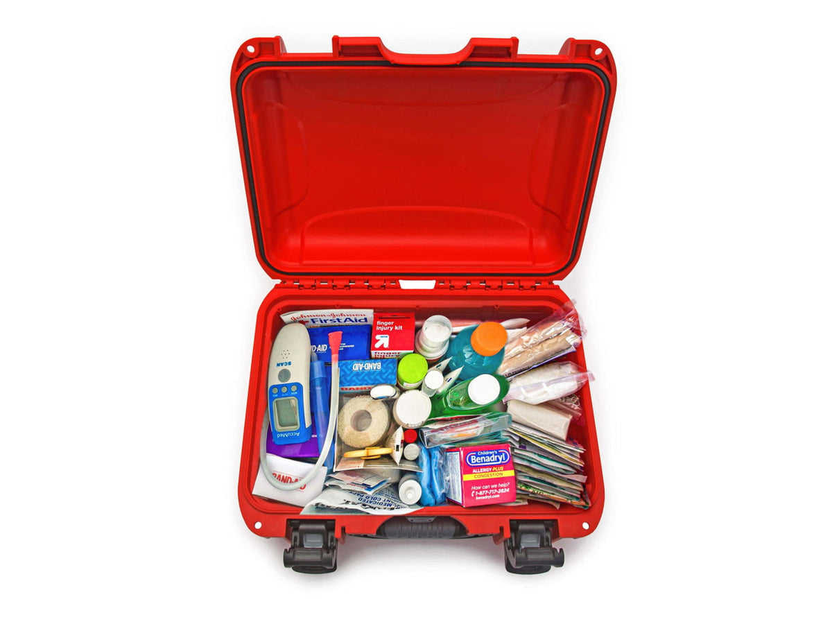 Nanuk 915 Empty First Aid Logo Case Red Medium 915S-000RD-PA0-FSA01