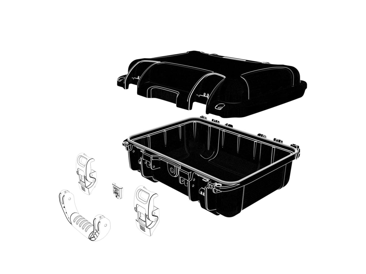 Nanuk 920 R Collection Empty Case Black Medium 920SR000BK-0A0