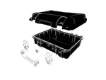 Nanuk 925 R Collection Case w/ Lid Organizer / Divider Black Medium 925SR060BK-0A0