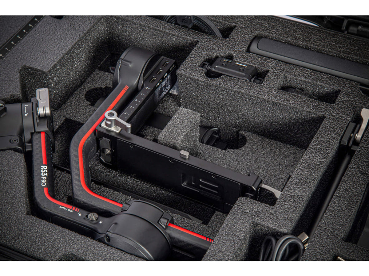 Nanuk 930 DJI RS 3 / RS 3 Pro Combo Case w/ Foam Black Medium 930S-080BK-0A0-C0634