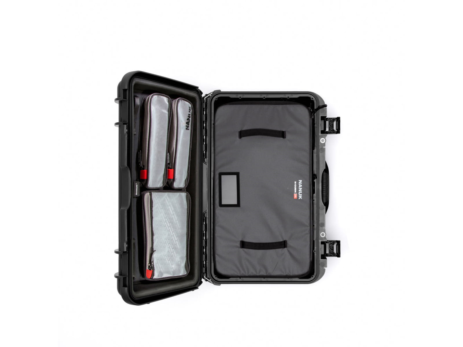 Nanuk 935 Pro Photo N-Cubik Bundle Case w/ Lid Organizer/ N-Cubik 13L Black Large 935S-280BK-0A0