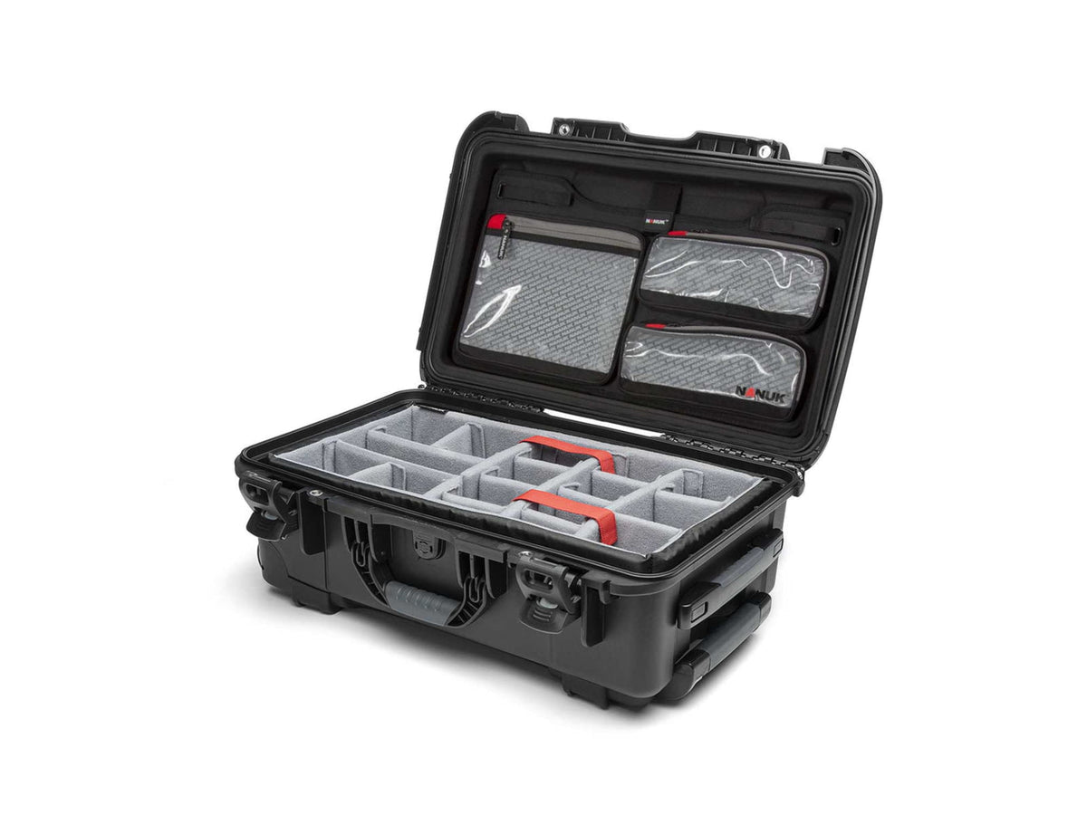 Nanuk 935 R Collection Case w/ Lid Organizer / Divider Black Large 935SR060BK-0A0