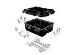 Nanuk 955 R Collection Case w/ Cuber Foam Black Large 955SR010BK-0A0