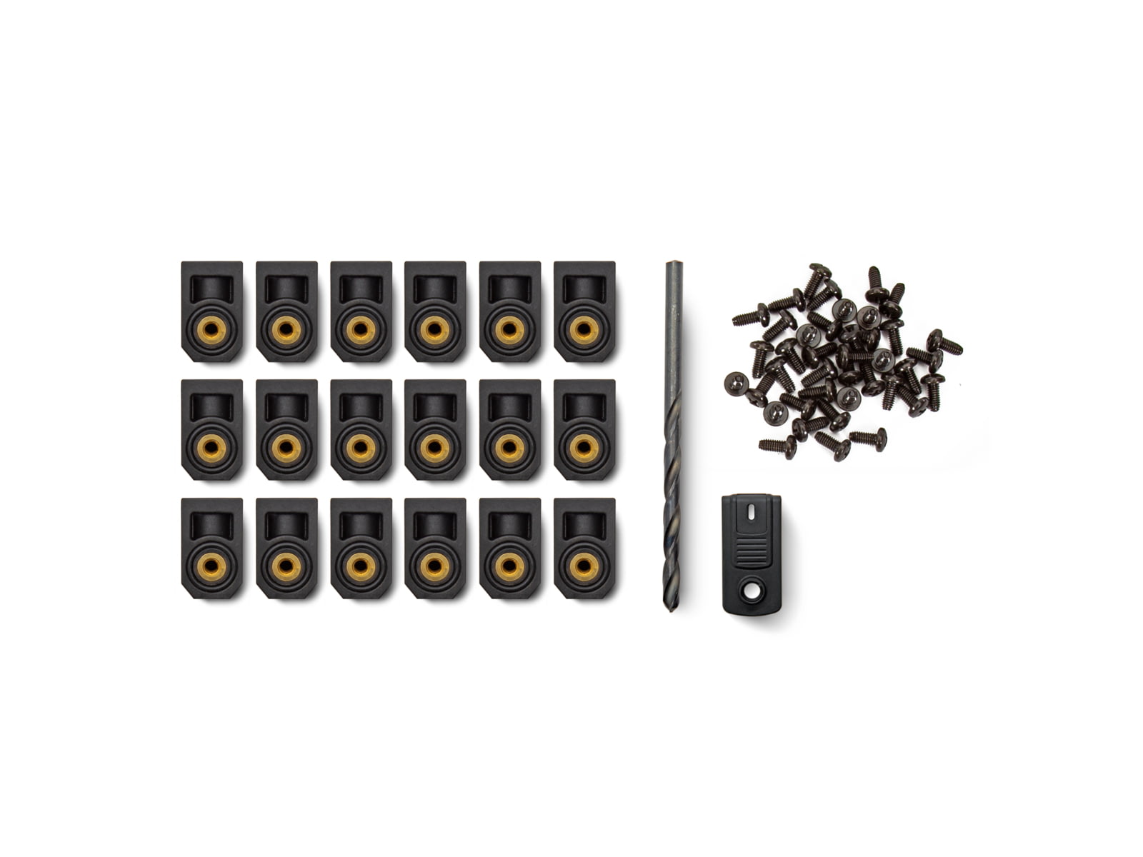 Nanuk Panel Mount Kit for 963/965 Cases Black Small 40-90000-K