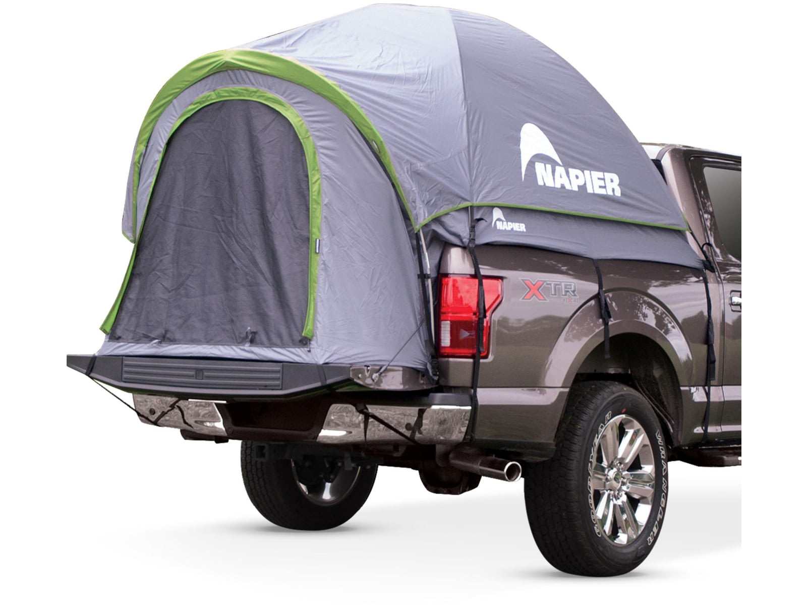 Napier Backroadz Truck Tent Full Size Crew Cab Bed Gray/Green 5.5-5.8 ft