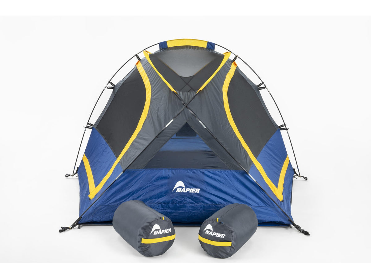 Napier Lite Pack Tent Blue/Gray/Yellow 7.3ft x 6.8ft 91200