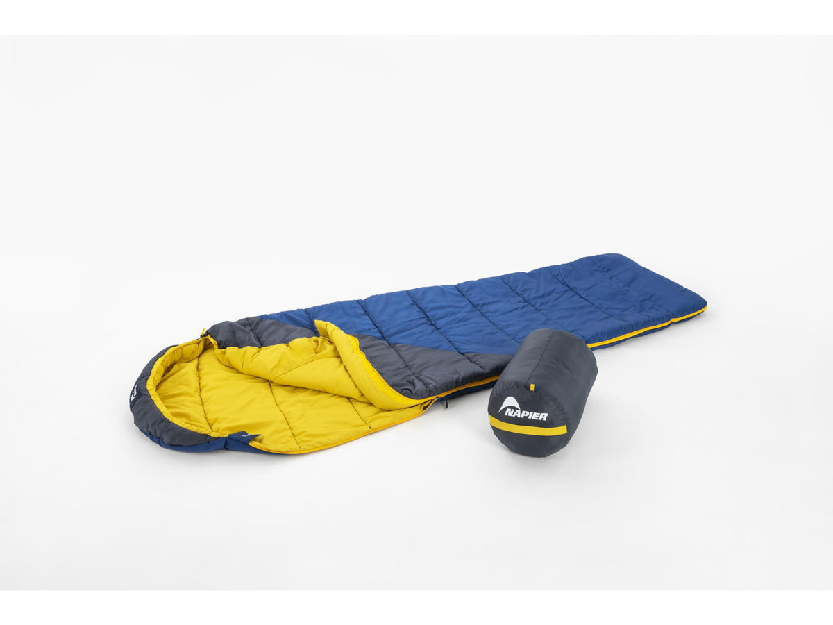Napier Lite Pack Tent Blue/Gray/Yellow 7.3ft x 6.8ft 91200