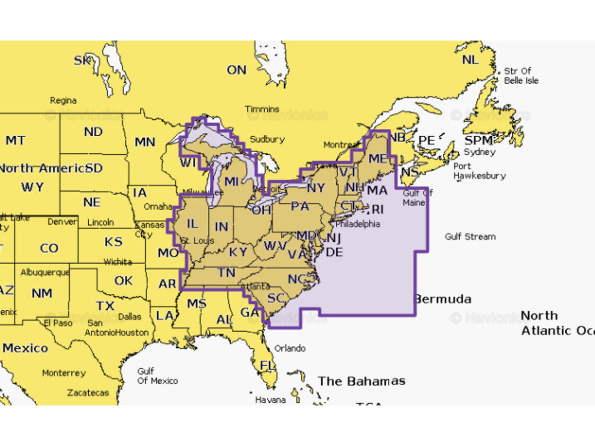 Navionics Map Card