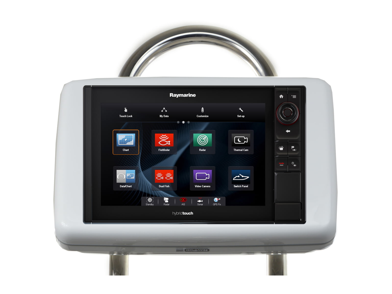 NavPod SailPod Pre-Cut f/Raymarine es97/es98 f/9.5" Wide Guard GP1900-01 GP1900-01