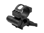 NCSTAR Flip to Side Magnifier 30mm Quick Release Mount Black MAGFL