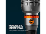 Nebo Davinci LED Flashlight Li-ion Battery White Spot Light 18000 Lumens