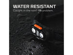 USED Nebo Einstein COB LED Headlamp Lithium Ion White 1000 Lumens Black