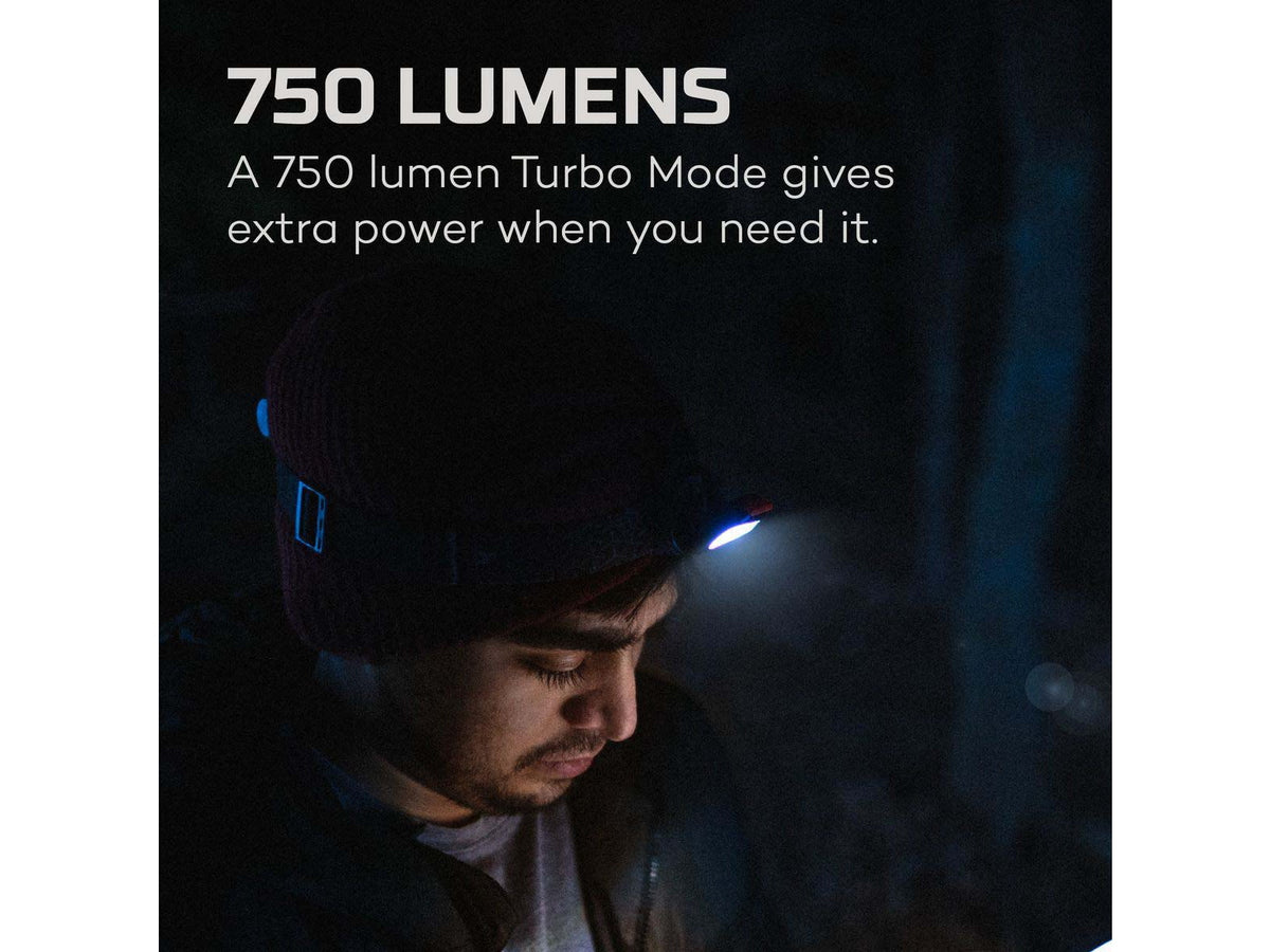 Nebo EINSTEIN 750 Headlamp Li-ion 750 Lumens Headlamp Black