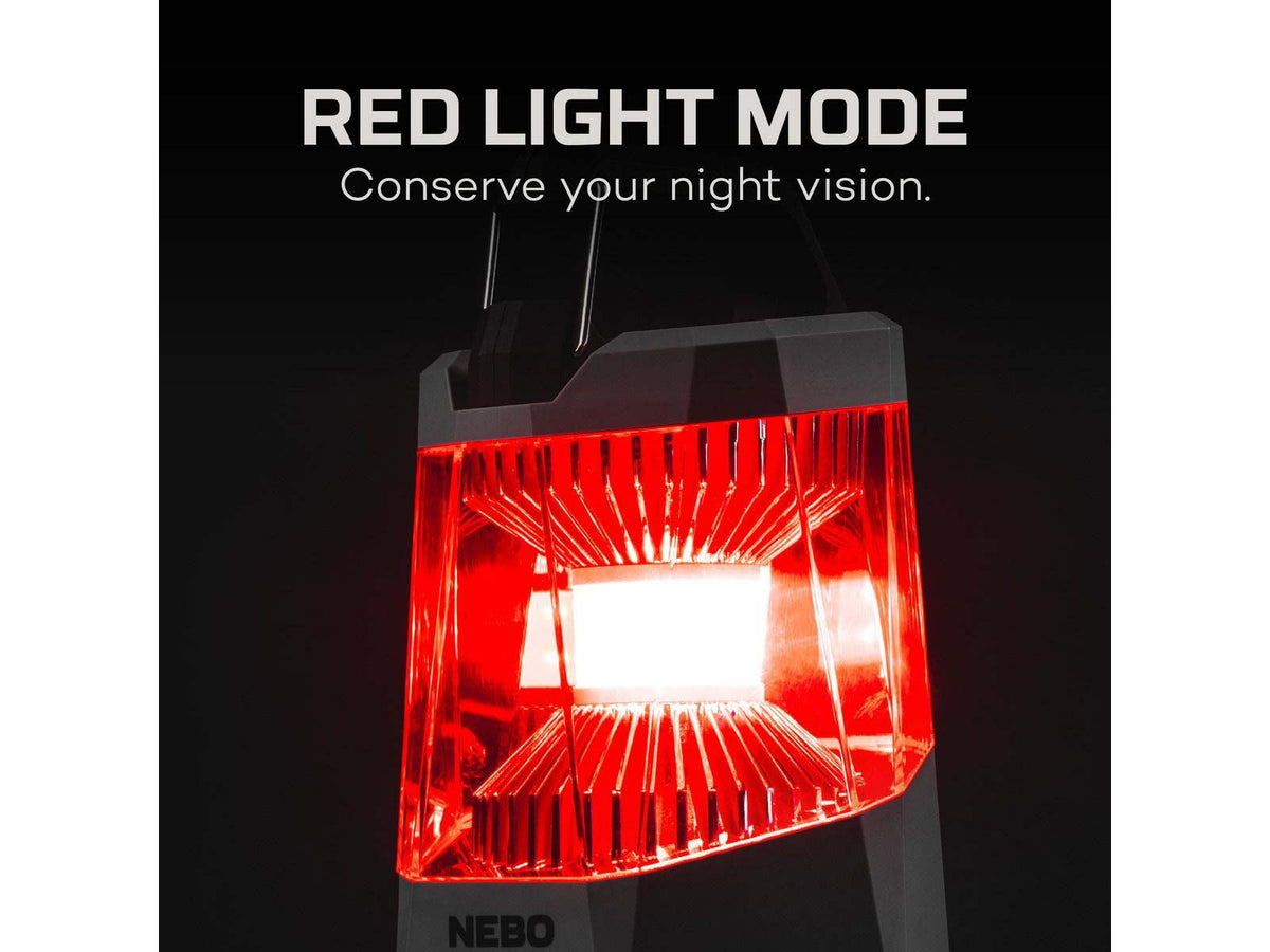 Nebo Galileo Powerful Lantern and Power Bank 1000 Lumens Gray NEB-LTN-0004