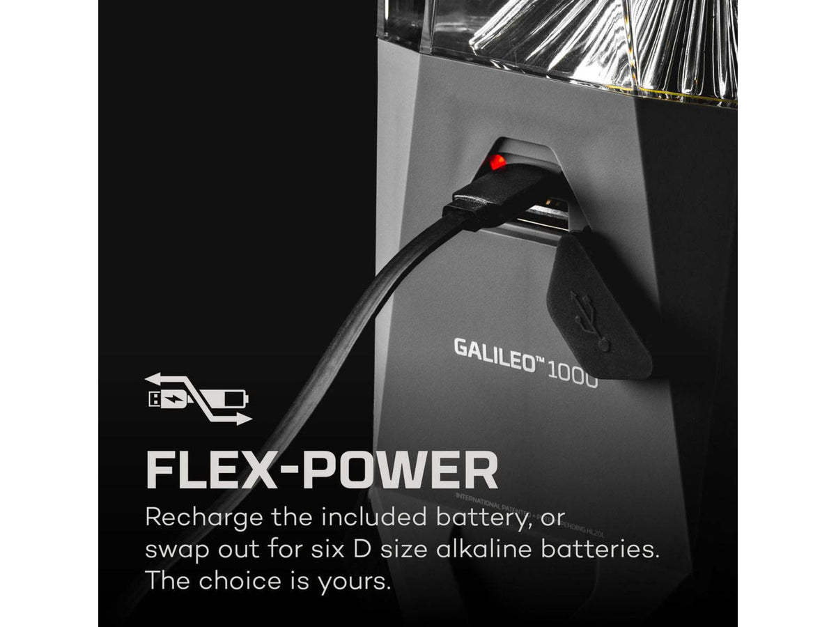 Nebo Galileo Powerful Lantern and Power Bank 1000 Lumens Gray NEB-LTN-0004