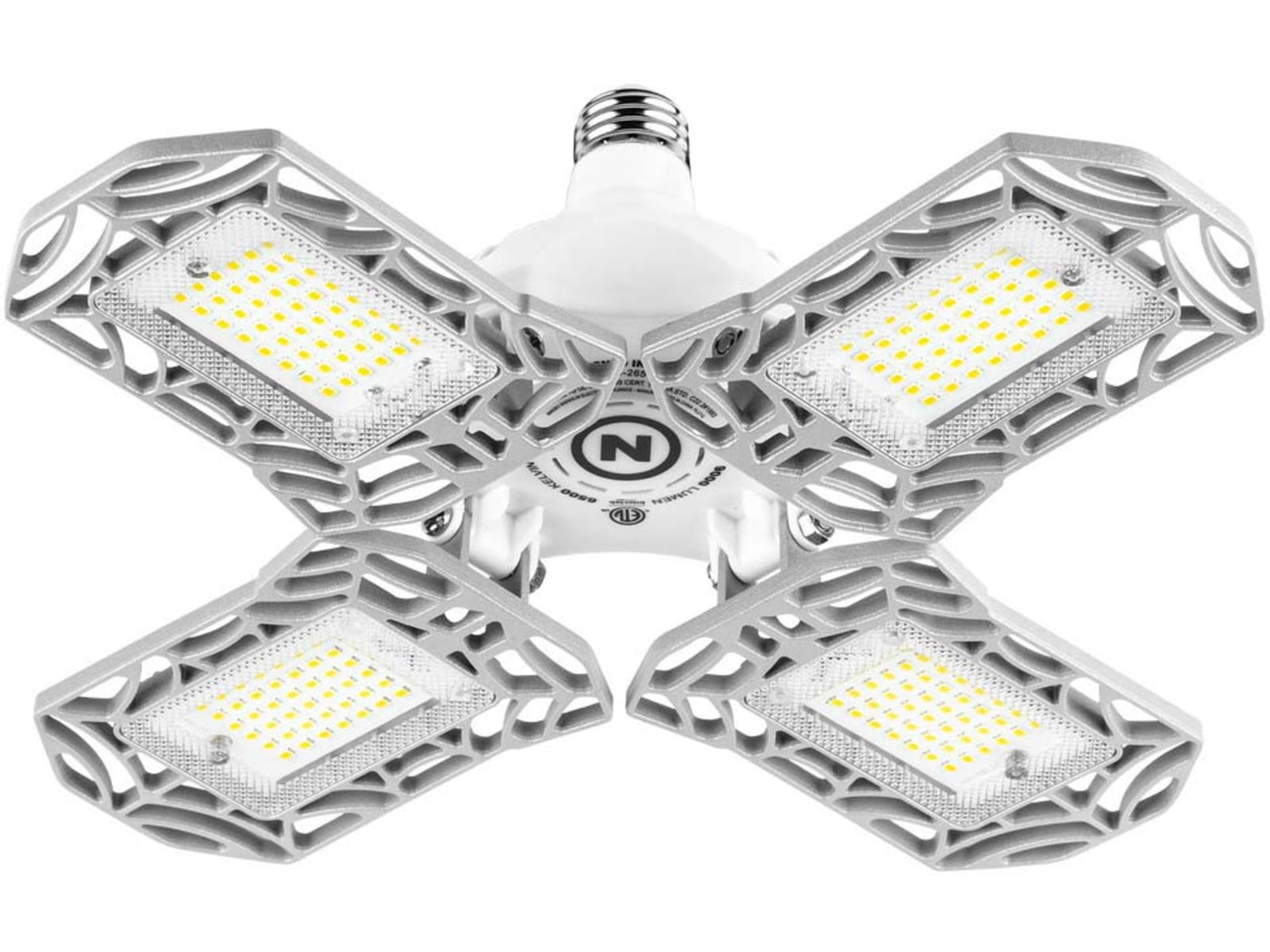 Nebo High Bright LED Light White 9000 Lumens Black