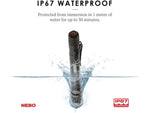 Nebo Inspector RC Rechargeable Waterproof LED Penlight 360 Lumens Black NEB-POC-0005