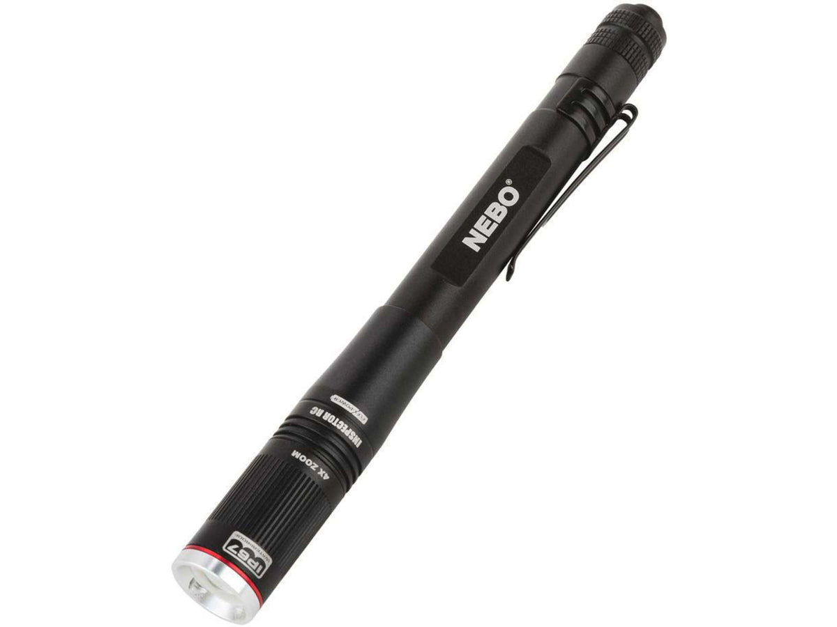 Nebo Inspector RC Rechargeable Waterproof LED Penlight 360 Lumens Black NEB-POC-0005