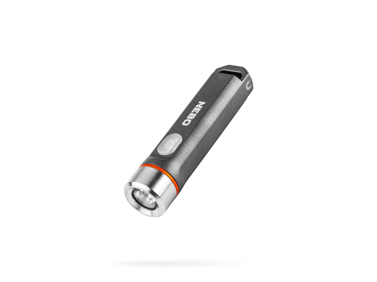 Nebo Franklin Flexbrite USB-C Rechargeable Battery 350 Lumens LED Flashlight Grey/Black NEB-FLT-1038