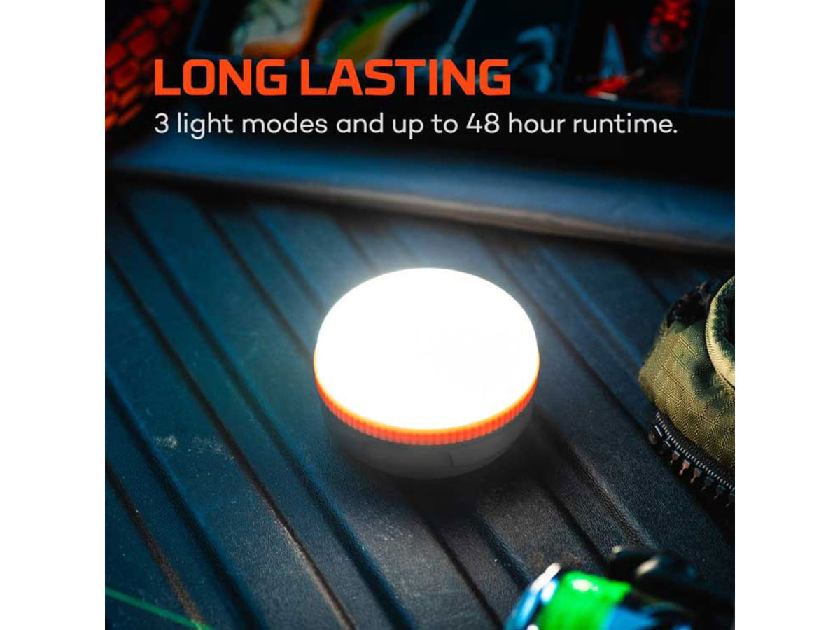 Nebo Galileo Puck 120 AAA 120 Lumens Lantern Black/Orange NEB-LTN-1010