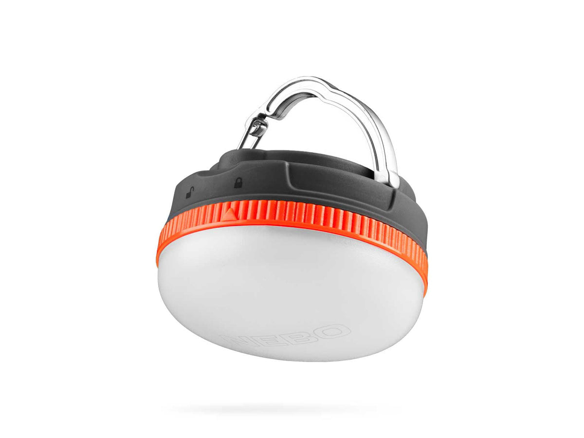 Nebo Galileo Puck 120 AAA 120 Lumens Lantern Black/Orange NEB-LTN-1010
