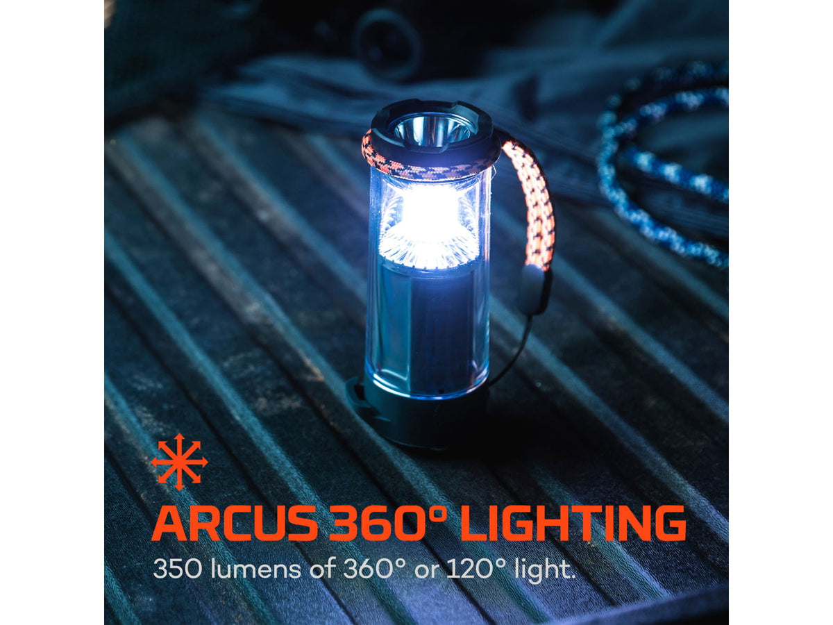 Nebo Galileo Tempest 350 AA 350 Lumens LED Lantern Black NEB-LTN-1011
