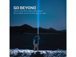 Nebo Luxtreme MZ60 Blueline USB-C Rechargeable 1000 Lumens Flashlight Black