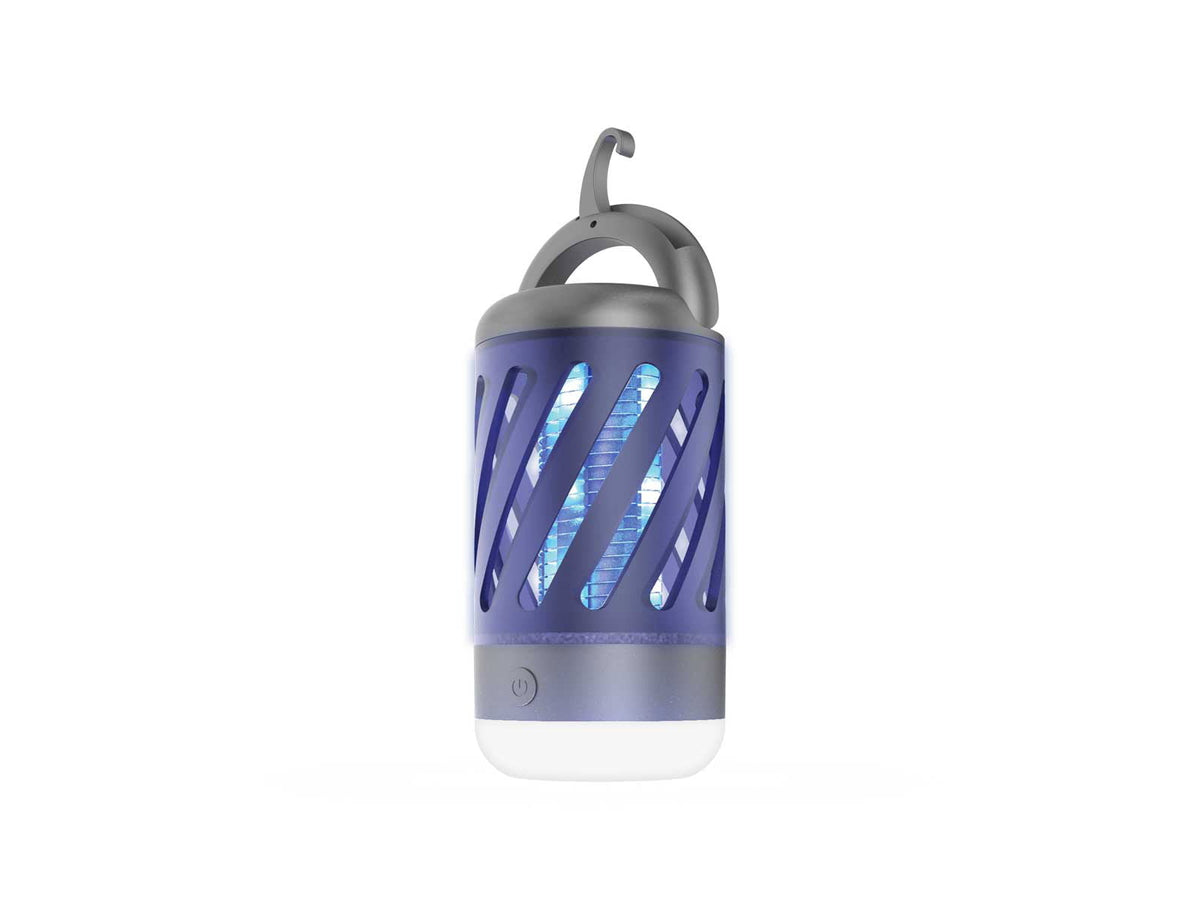 Nebo Mini Bug Zapper and LED Lantern 2000mAh Li-ion Battery Grey NEB-ZAP-0001