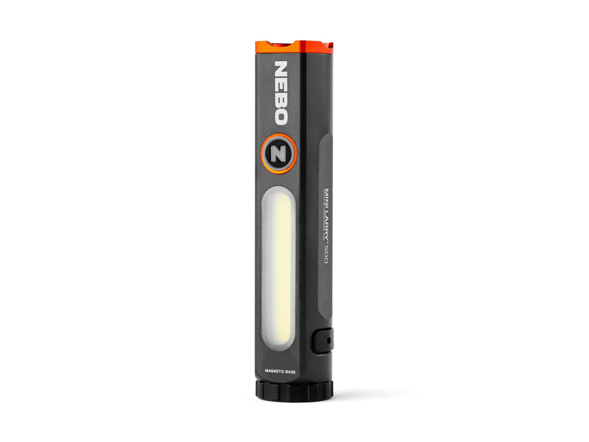 Nebo Mini Larry Lithium Ion Battery 500 Lumens LED Flashlight Black NEB-POC-1004