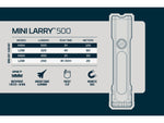 Nebo Mini Larry Lithium Ion Battery 500 Lumens LED Flashlight Black NEB-POC-1004