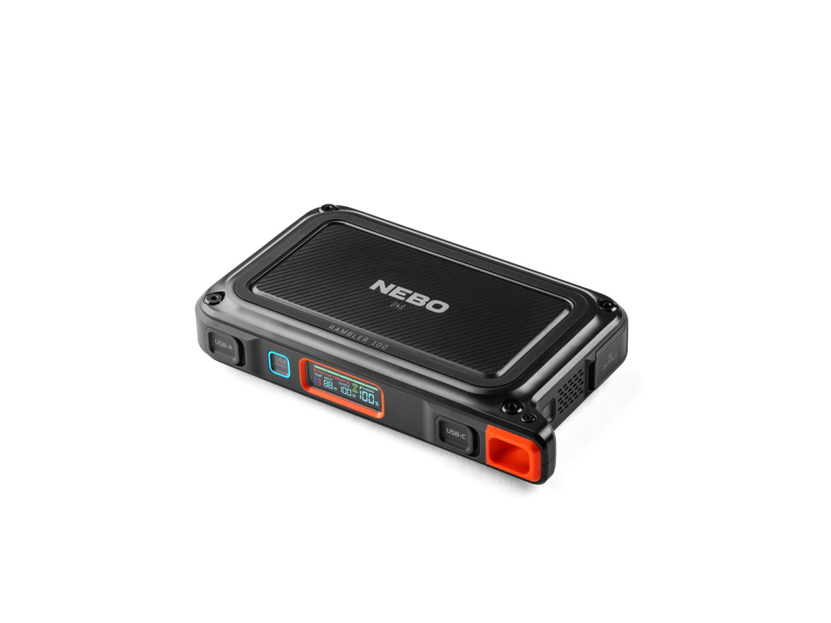 Nebo Rambler 100 Portable Power Station Black NEB-PST-0004