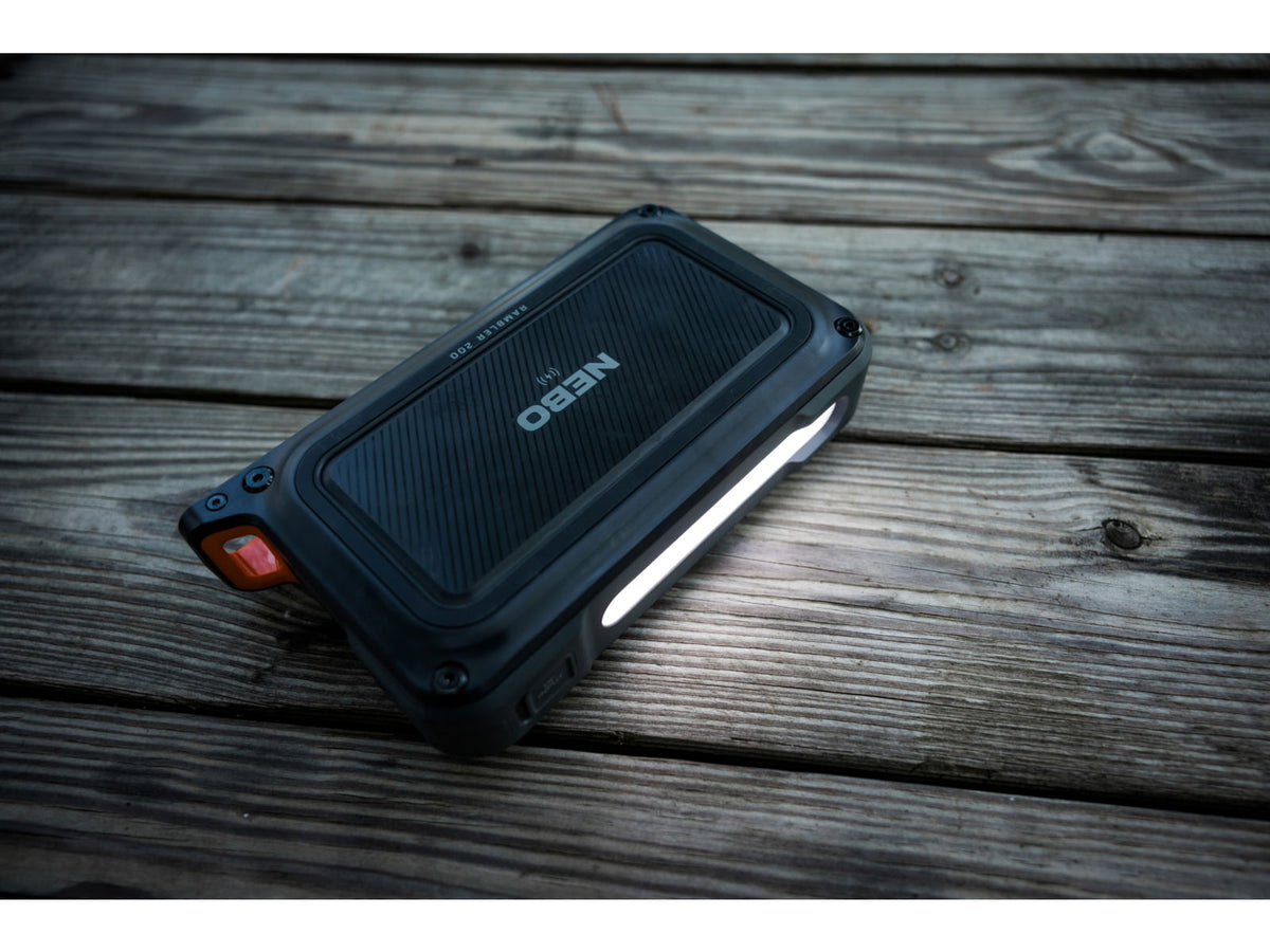 Nebo Rambler 200 Portable Power Station Black NEB-PST-0003