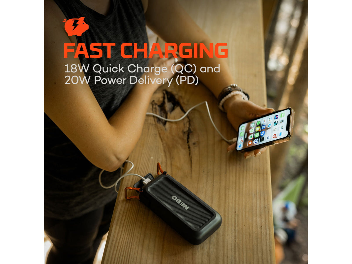 Nebo Rambler 20000 mAh Power Bank Black NEB-PBK-0008