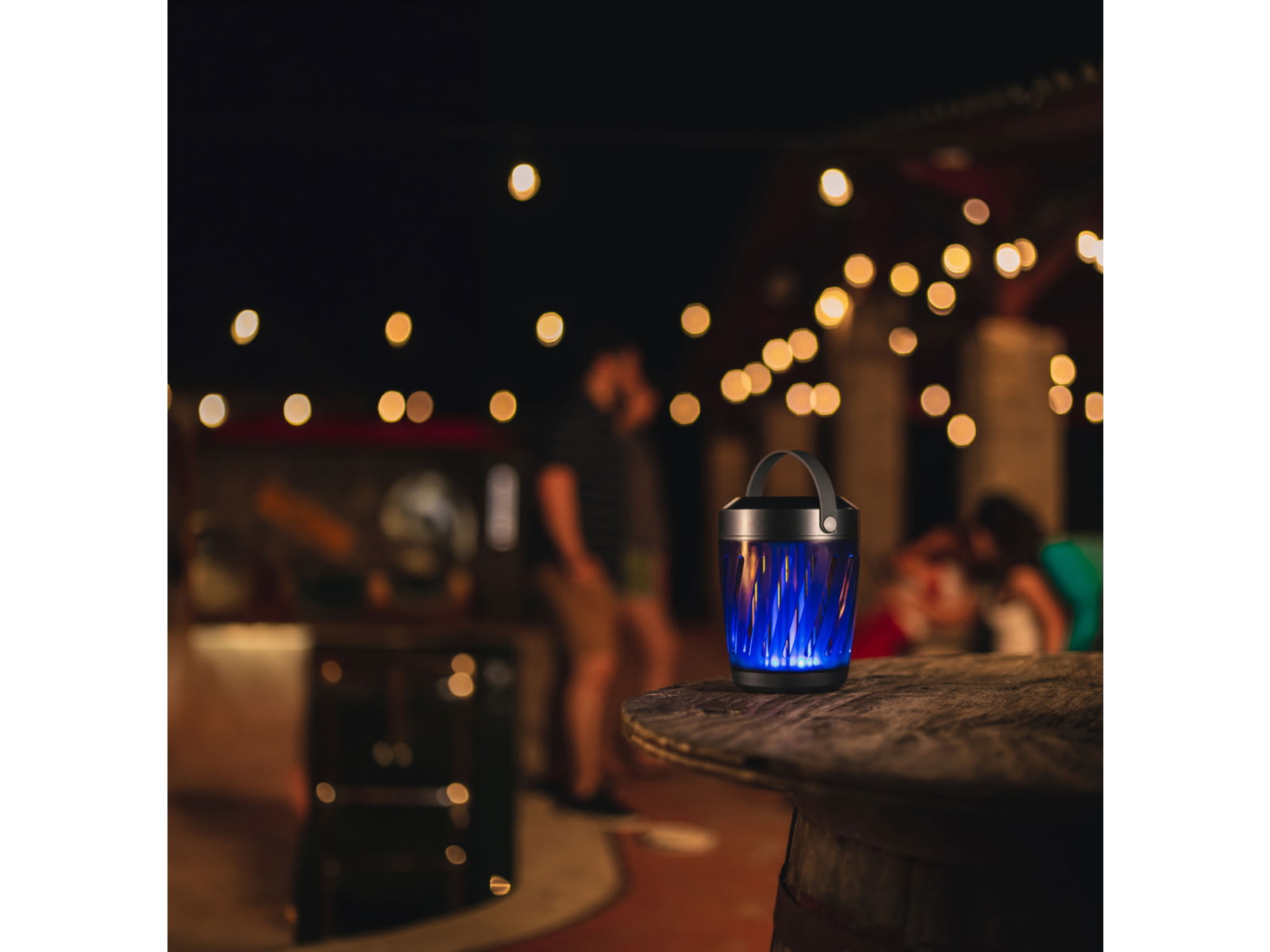 Nebo Solar Zapper and LED Lantern 2000mAh Li-ion Battery Black