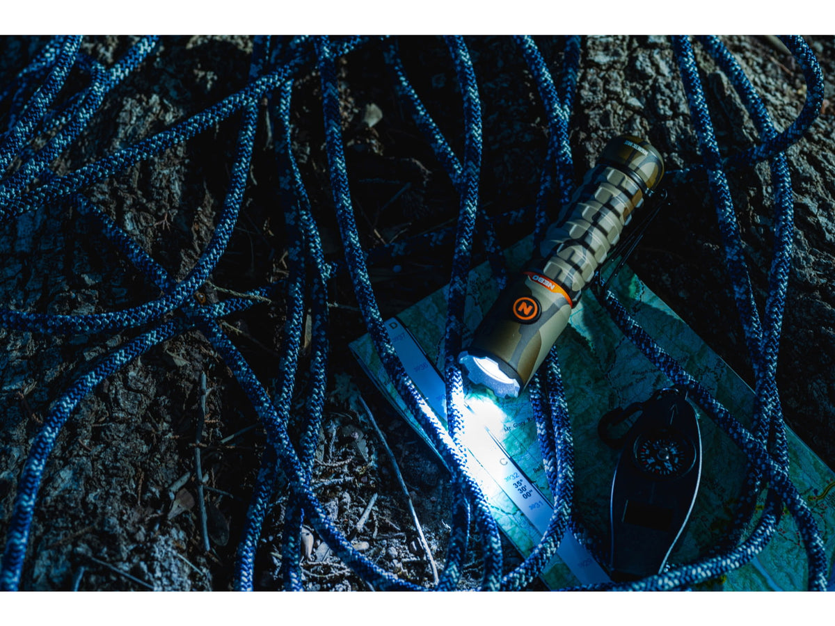 Nebo Torchy 2K Li-ion 18650 Rechargeable Battery 2000 Lumens LED Flashlight MossyOak Bottomland