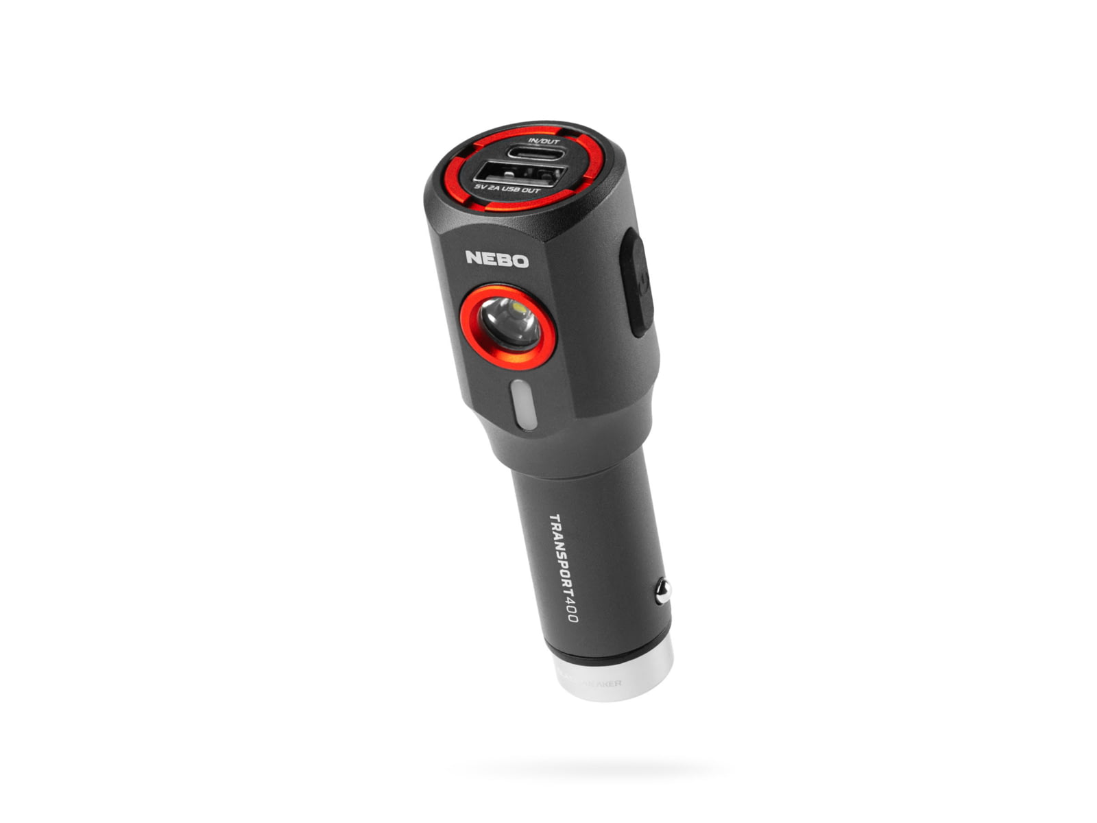 Nebo Transport Lithium Ion Battery 400 Lumens LED Flashlight Black NEB-POC-1006