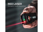 Nebo SLIM LED Flashlight Lithium Ion White/Red 1200 Lumens Black