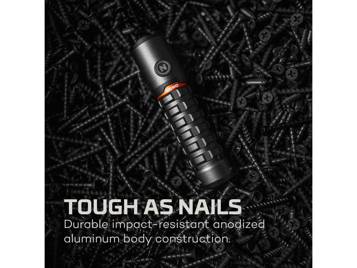 Nebo Torchy 2K Rechargeable EDC Pocket Light 2000 Lumens Black NEB-FLT-1006
