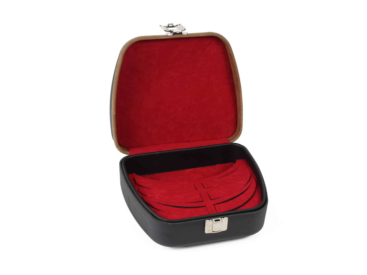 Negrini Shooting Sports Eyewear Case Black/Bordeaux 3105LXX/5584