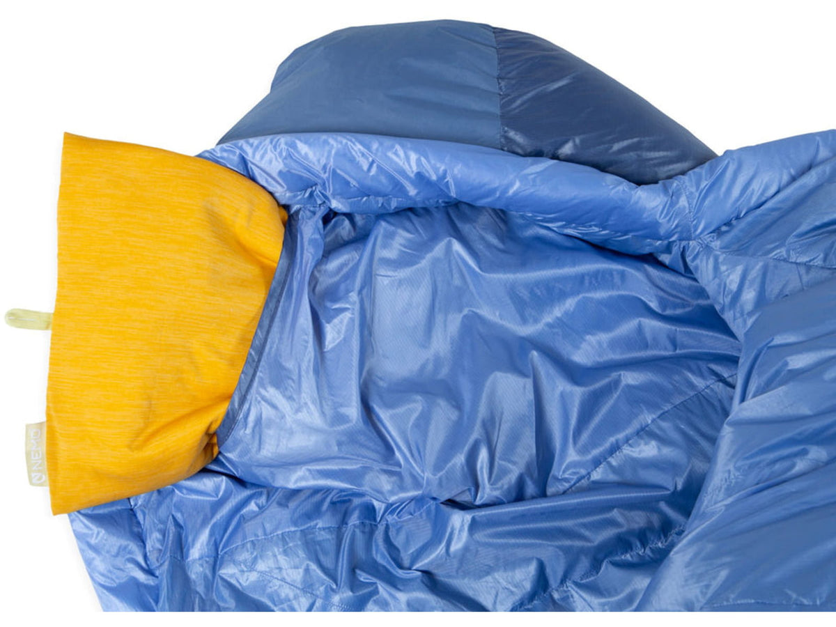 NEMO Equipment Disco 30F Sleeping Bag - Women's Blue Horizon Regular/Wide 811666038807